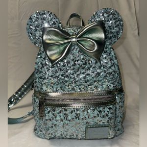 Disney Loungefly Tiffany Blue